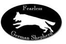german shepherd car sticker